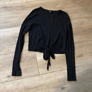 Lululemon long sleeve crop top